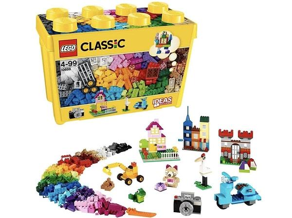 LEGO Classic Büyük Boy Yaratıcı Parçalar Yapım Kutusu