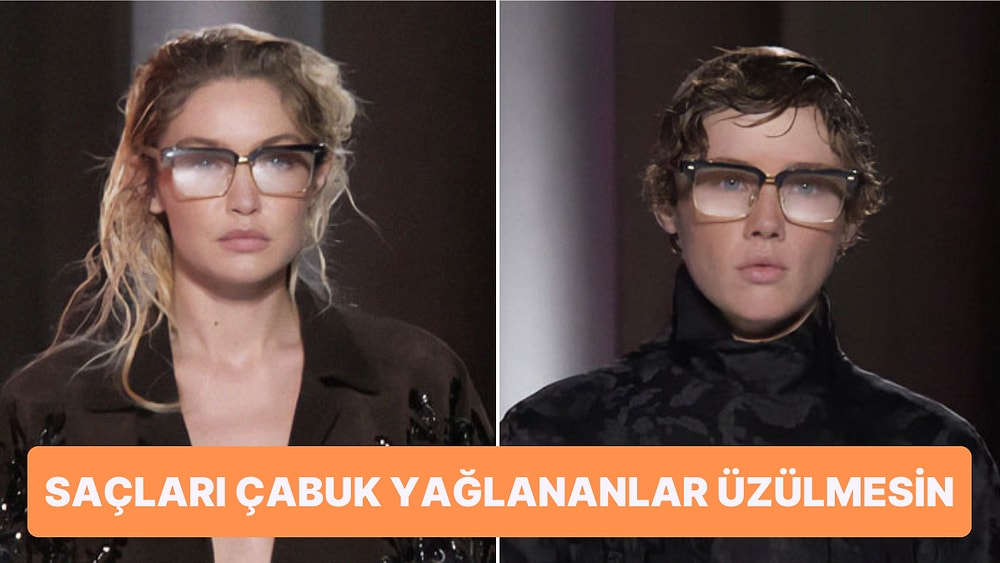 Saçını Her Gün Yıkamak Zorunda Olanlara Müjdeli Haber: Yağlı Saç Moda Oluyor!