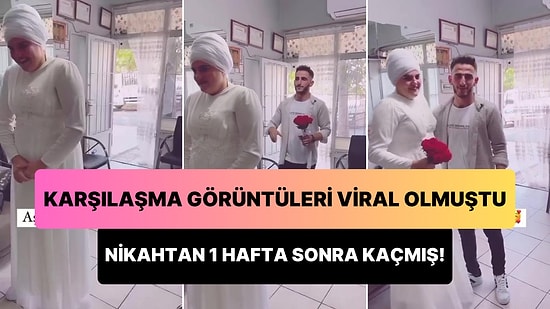 Evleneceği Kadını Gelinlikle İlk Kez Gördüğü Anlar ile Viral Olmuştu: O Damat, Nikahtan 1 Hafta Sonra Kaçmış!