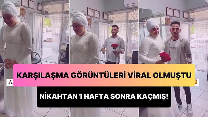 Evleneceği Kadını Gelinlikle İlk Kez Gördüğü Anlar ile Viral Olmuştu: O Damat, Nikahtan 1 Hafta Sonra Kaçmış!