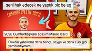 Cumhuriyetimizin 100. Yılına Özel Paylaşımda Bulunan Mauro Icardi, Bir Kez Daha 'Aşkın Olayım' Dedirtti