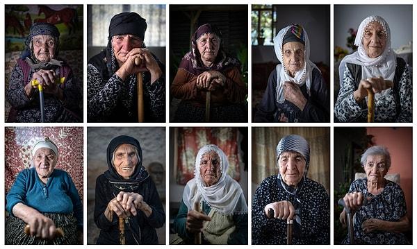 Cumhuriyet'e 100 yıldır tanıklık eden 10 kadın fotoğraflandı ve Atatürk'le ilgili düşünceleri soruldu.