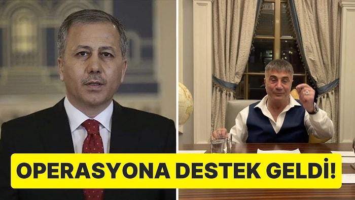 Sedat Peker’den Ali Yerlikaya’ya RT ile Destek