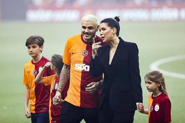 Galatasaray'ın efsanevi ismi Mauro Icardi kariyerinde de aşk hayatında da kazanıyor bildiğiniz gibi!