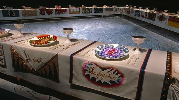 5. Judy Chicago, Akşam Yemeği Partisi (1979)