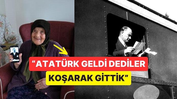 96 Yaşındaki Nesibe Nine Mustafa Kemal Atatürk'ü Gördüğü Anları Unutamıyor