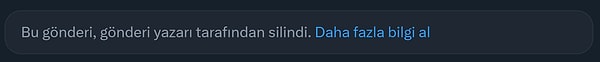 Her görevini tamamlayan troll gibi bu hesap da sonrasında paylaşımını sildi.