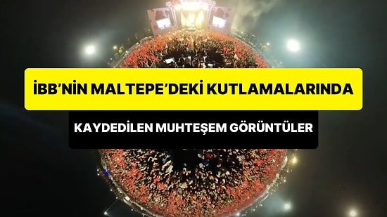 İBB’nin Maltepe’deki Cumhuriyet'in 100. Yılı Kutlamalarında Kaydedilen Efsane Görüntüler