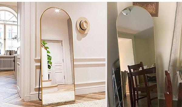 1. Aynalar evinizi çok daha geniş gösterirken dekorasyonunuza da modern bir hava katar.
