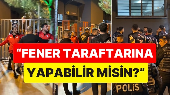 Maçın Ardından Tansiyon Yükseldi! Pendiksporlu Futbolcular Polisle Tartıştı