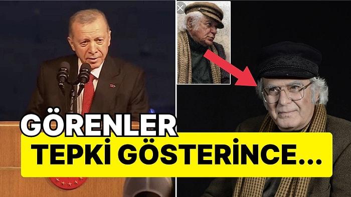 Cumhurbaşkanı Erdoğan'ın Paylaşımında 'Attila İlhan' Diye 'Tarık Akan’ın Fotoğrafı Kullanıldı
