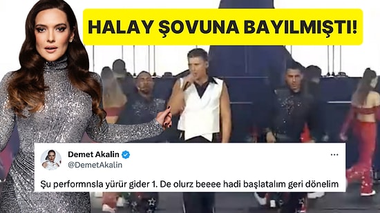 100. Yılda Sahne Alan Edis'in Halay Şovuna Bayılan Demet Akalın, Eurovision'a Geri Dönelim Çağrısında Bulundu