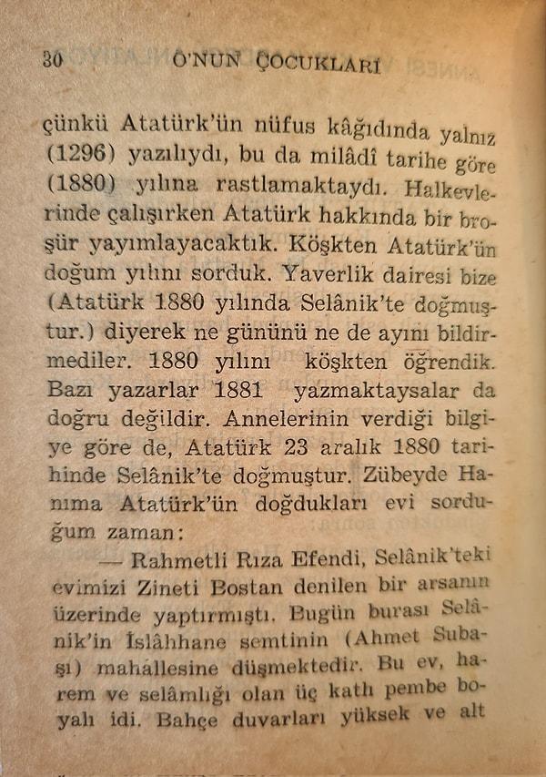 Eğer bu bilgi doğruysa, ikna edici olmasa bile, Atatürk Oğlak burcu oluyor.