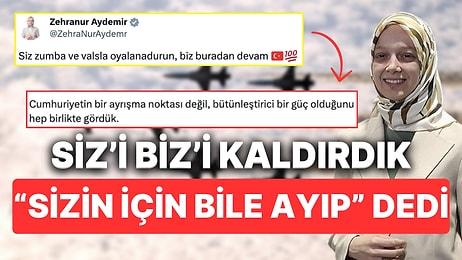 Siz-Biz Ayrımı Yapan AK Partili Vekil Zehranur Aydemir Ayrıştıcı Olduğunu Söyleyenlere Cevap Verdi