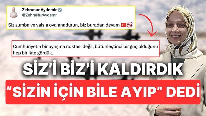 Siz-Biz Ayrımı Yapan AK Partili Vekil Zehranur Aydemir Ayrıştıcı Olduğunu Söyleyenlere Cevap Verdi