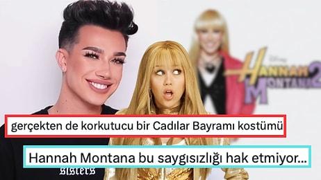 YouTuber James Charles'ın Cadılar Bayramı'nda 'Hannah Montana' Kostümü "Evlerden Irak" Dedirtti