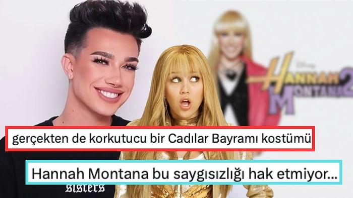 YouTuber James Charles'ın Cadılar Bayramı'nda 'Hannah Montana' Kostümü "Evlerden Irak" Dedirtti