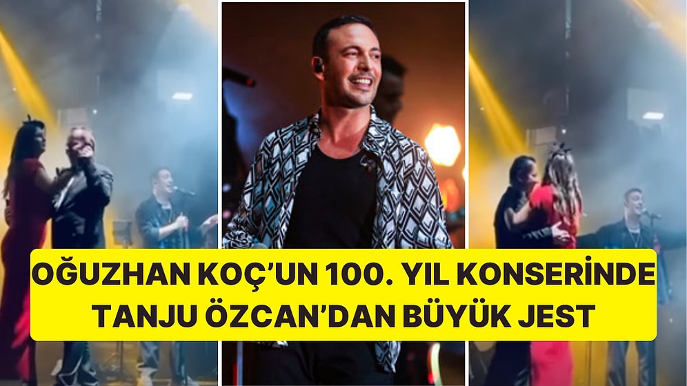 Oğuzhan Koç'un 100. Yıl Konserinde Tanju Özcan ve Eşinin Dansı İzleyenleri Gülümsetti!