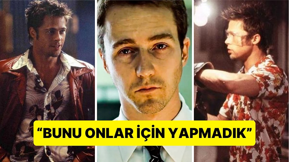 Dövüş Kulübü'nün Yönetmeni Filmin 24 Yıldır Yanlış Anlaşıldığını Açıkladı