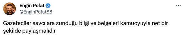 Gazetecilerin paylaştığı bilgilerin altının boş olduğunu ima etti 👇