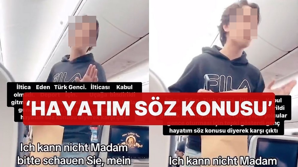 İltica Etmek İsteyen Genç Deport Edildi İddiası: Uçağı Bekletince Yolcuların Tepkisini Çekti