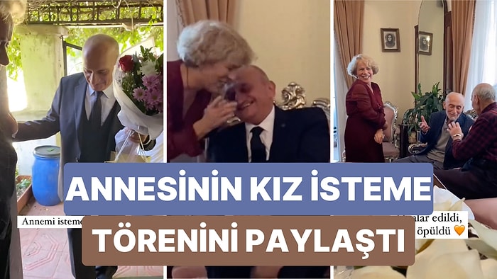 Annesinin Kız İsteme Törenini Paylaşan Kadının Kalpleri Sımsıcak Yapan Videosu