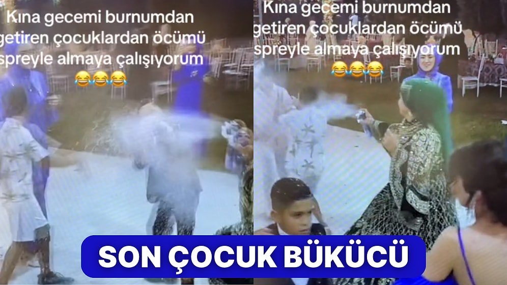 Gelinlerin Çocuklarla Derdi Bitmiyor! Pistteki Çocukları Etkisiz Hale Getirmek İçin Bu Yönteme Bayılacaksınız