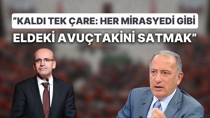Fatih Altaylı, Mehmet Şimşek'in Yatırımcı Ziyaretlerini Değerlendirdi: "Mirasyedilik"