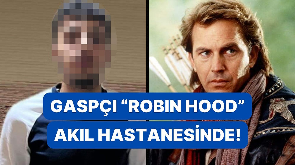 "Ben Robin Hood'um" Diyerek Çaldığı Paraları Dağıttı!