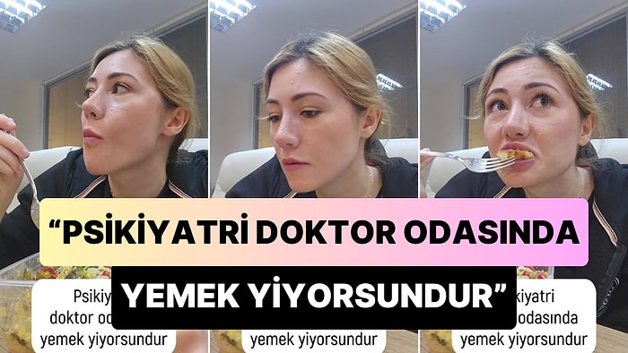 Dışarıdan Sinir Krizi Sesleri Gelirken Odada Yemek Yediğini Belirten Doktorun Tartışma Yaratan Paylaşımı