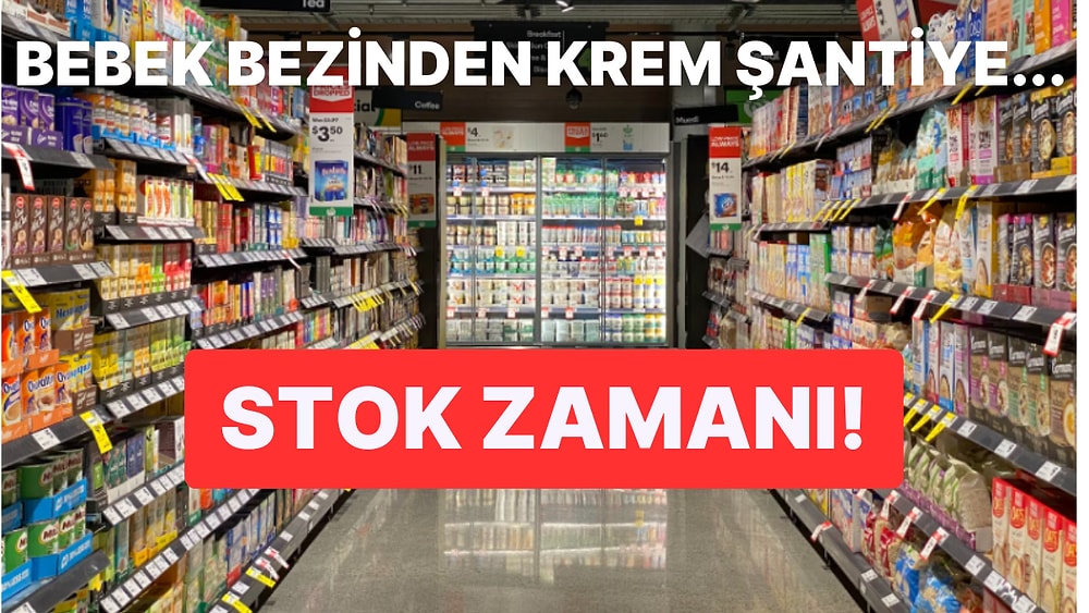 Fiyatlarını Görünce Hemen Stoklamak İsteyeceğiniz Her Evin İhtiyacı İndirimli Süpermarket Ürünleri
