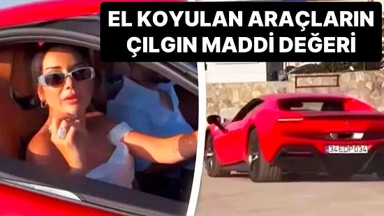 Dilan Polat ve Engin Polat'ın El Koyulan Arabalarının Toplam Değeri 150 Milyon TL