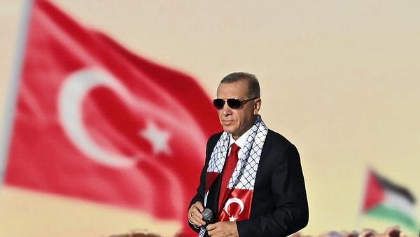 Cumhurbaşkanı Erdoğan, İsrail’in Filistin’de yaptığı katliama en sert tepki gösteren liderlerden biri.