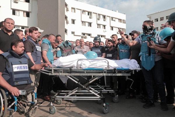 İlk günden bugüne Gazze'de 35 gazeteci hayatını kaybetti.