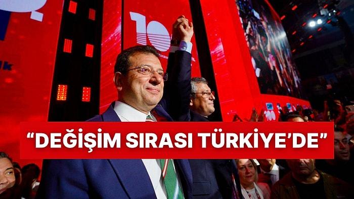 Ekrem İmamoğlu, Cumhuriyet Halk Partisi'nin Yeni Genel Başkanı Özgür Özel'i Tebrik Etti