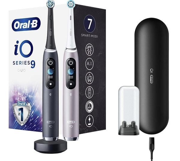 9. Oral-B iO 9 Şarjlı 2'li Diş Fırçası Seti