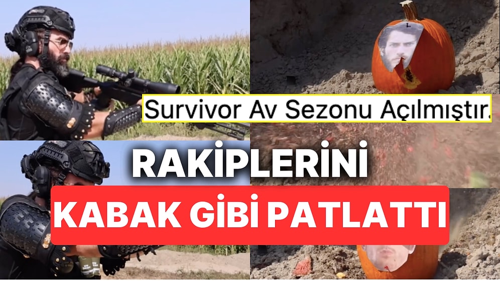 Turbo Turabi'nin Survivor'daki Rakiplerini Keklik Gibi Avladığı Video "Ne Oluyor?" Dedirtti