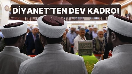 Diyanet'in Personel Sayısında Son Altı Ayda Rekor Artış!