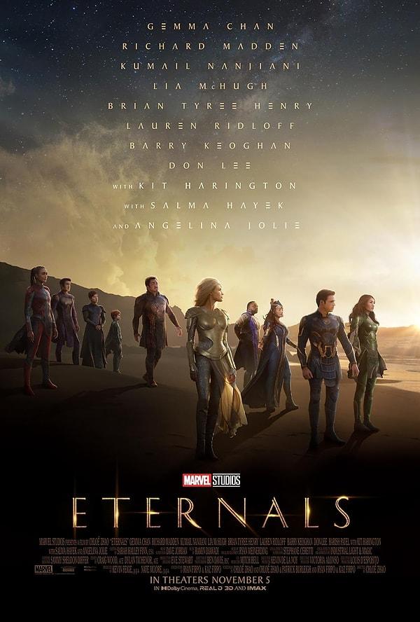 İzleyicileri ikiye bölen Marvel Sinematik Evreni'nin 2021 yılında yayınlanan filmi 'Eternals' filmini mercek altına alıyoruz.