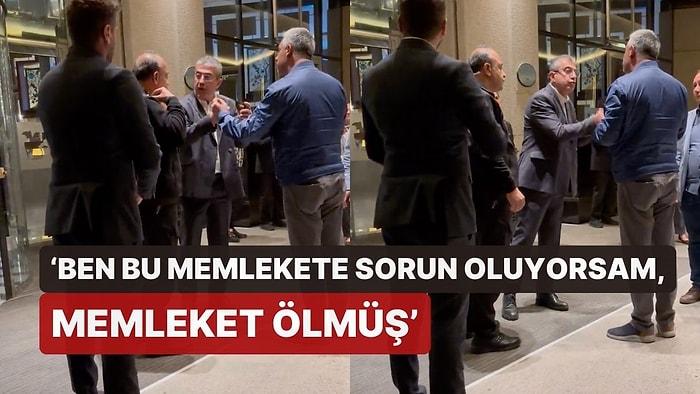 Blinken Ziyareti Öncesi Gergin Anlar! CHP Milletvekili Gökhan Günaydın ile Polis Arasında Park Tartışması
