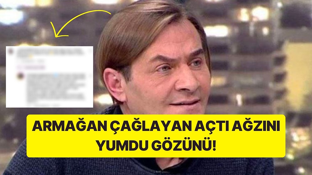 Sık Sık Hayat Pahalılığına Dikkat Çeken Armağan Çağlayan, Takipçisinin Yorumu Karşısında Ateş Püskürdü!