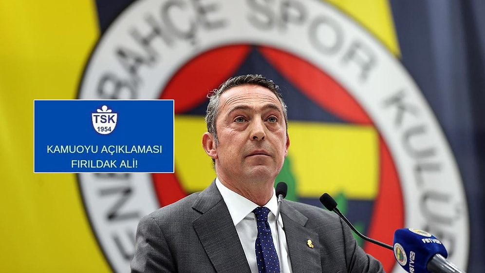 Tuzlaspor'dan Ali Koç Hakkında Çok Sert Açıklama: "Fırıldak Ali"