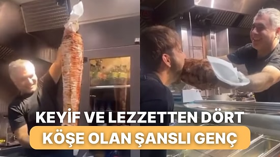 Almanya'da Karşılaştığı Dönerci Sayesinde Hayalini Yaşayan Genç Adam