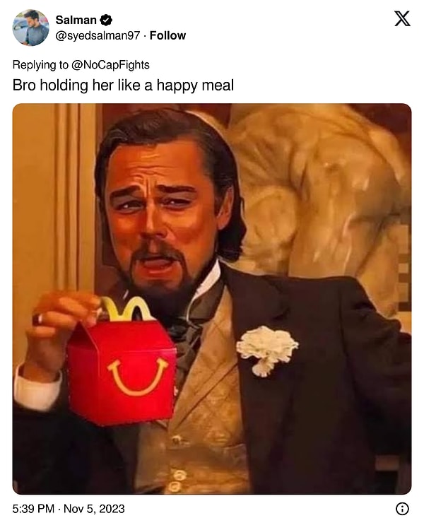 "Kızı happy meal gibi tutuyor"