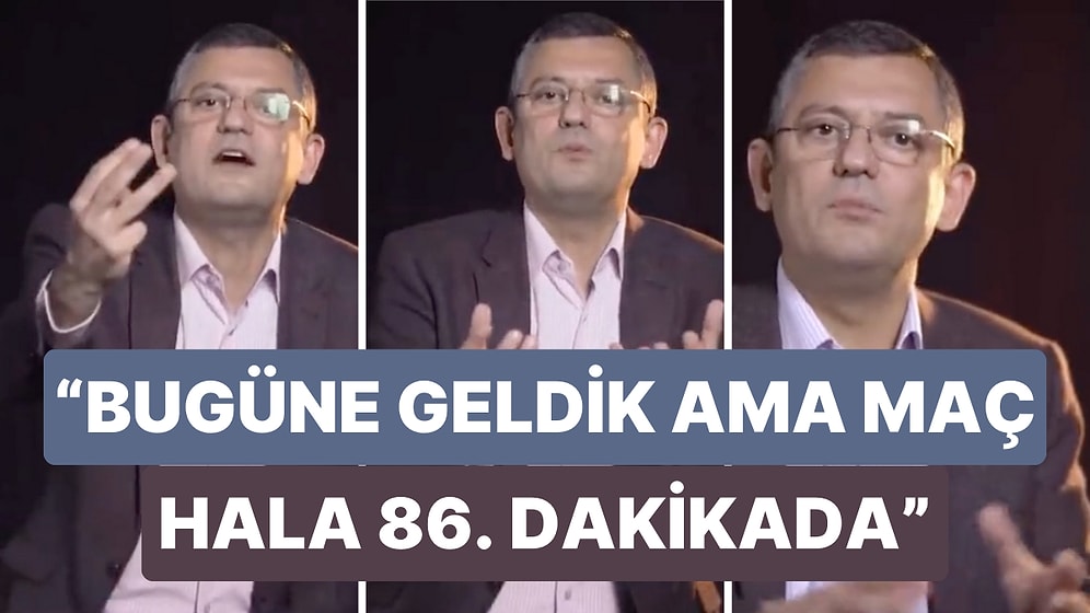 Özgür Özel FIFA 99 Oynarken Aldığı Bir Telefonla Hayatının Nasıl Hızla Değiştiğini Anlattı