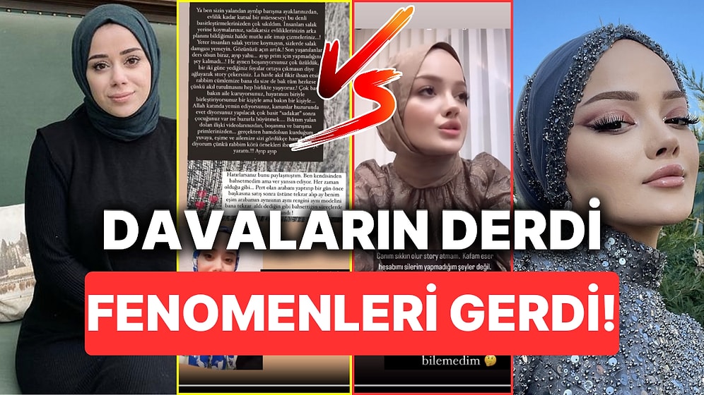 Davaların Gerginliğini Yaşayan Fenomenler Birbirlerine Sardı: Şulemsi ve Büşra Nur Söylemez Birbirine Girdi