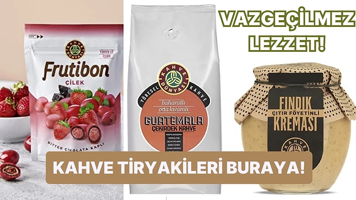 75 TL İndirimi Kapabileceğiniz Ağız Sulandıran Kahve Dünyası İndirimi