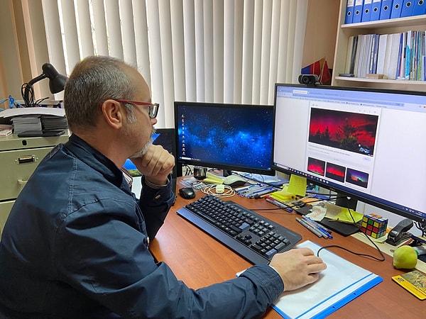 Kuzey ışıklarının halk arasında "deprem habercisi" olarak görülmesini değerlendiren Ankara Üniversitesi Astronomi ve Uzay Bilimleri Araştırma ve Uygulama Merkezi Müdürü Doç. Dr. Mesut Yılmaz, şu açıklamalarda bulundu ⬇️