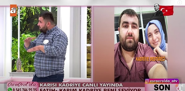 "Bunlar 1 saat sonra karakola gidiyorlar. Sanki ben bıçak çekmişim gibi şikayetçi oluyorlar. Planları kızı benden almak. Sonra biz eşimle anlaştık. Babası girdi içeri "Seni evlatlıktan redderim ya onu seçeceksin, ya bizi seçeceksin.' dedi. Ailesi devamlı baskı yapıyor."