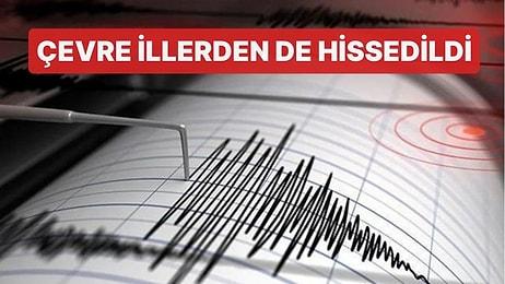 Balıkesir'de 4.1 Büyüklüğünde Deprem: Çevre İllerden de Hissedildi